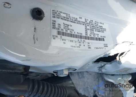 2016 Ford Focus S из США, поврежденный, VIN 1FADP3E23GL363075